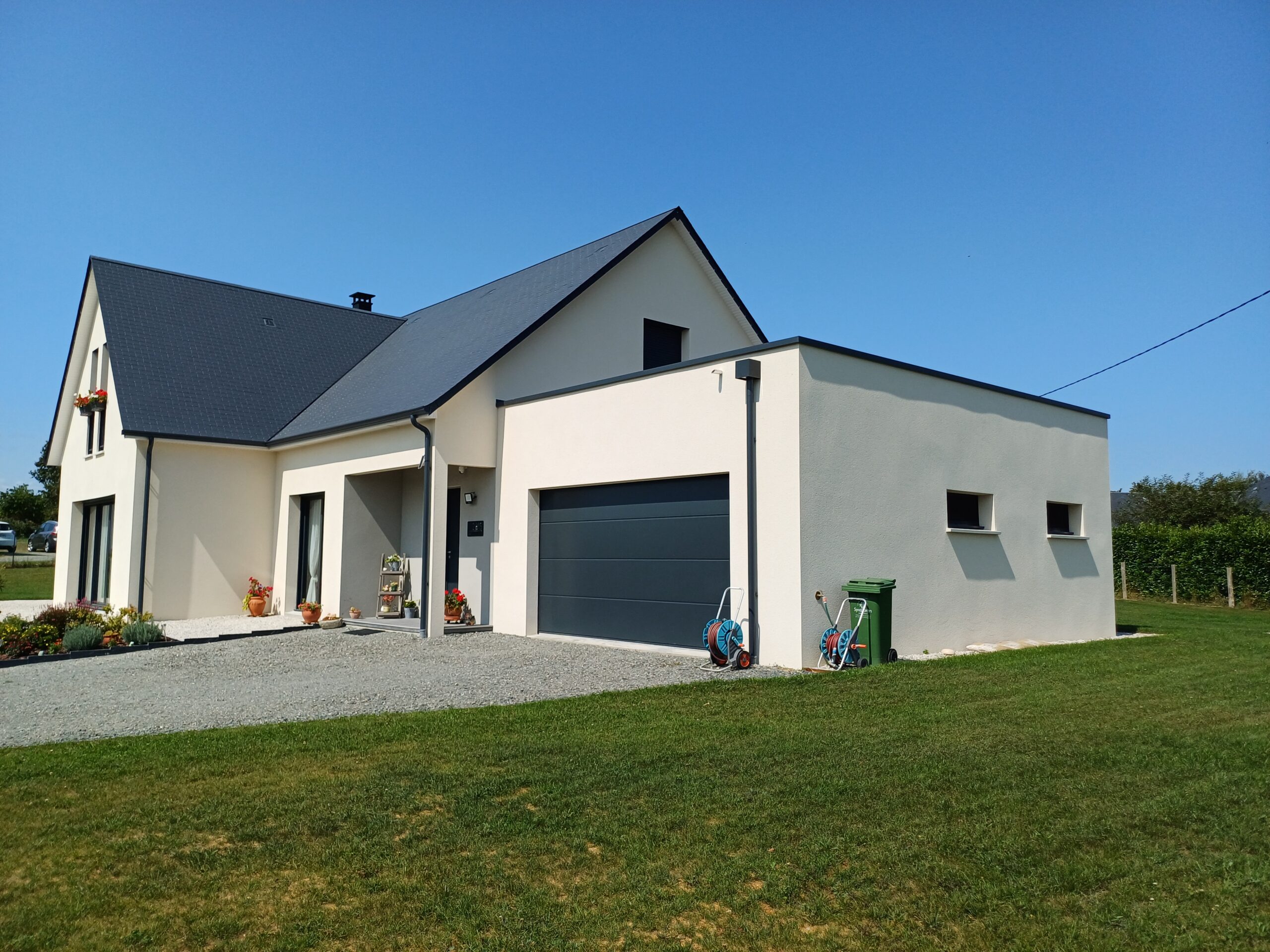 construction de villa et piscine le mans